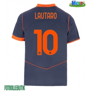 Inter Milan Lautaro Martinez #10 Tredje Tröja 2025-26 Kortärmad